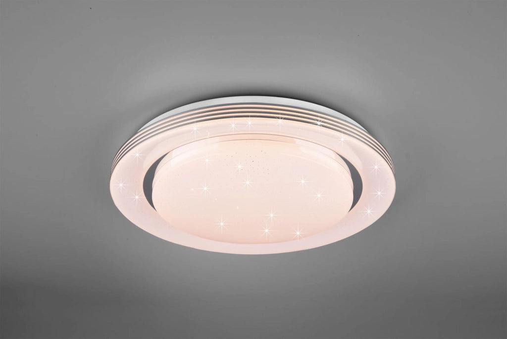 Plafoniera LED RL Atria 22W 48cm bianca 2700-6000K