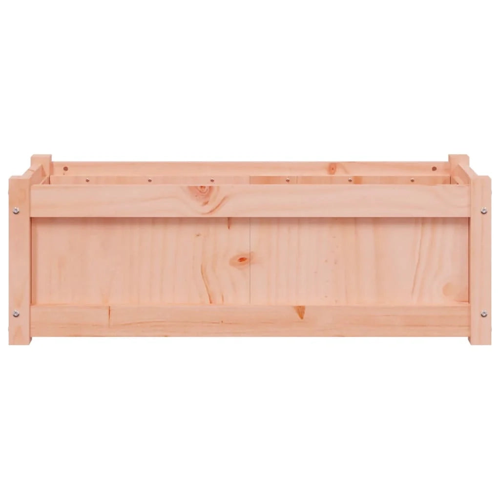 Fioriera rialzata per piante e fiori terrazza giardino 90 x 31 x 31 cm abete Douglas massiccio marrone 02_0037966