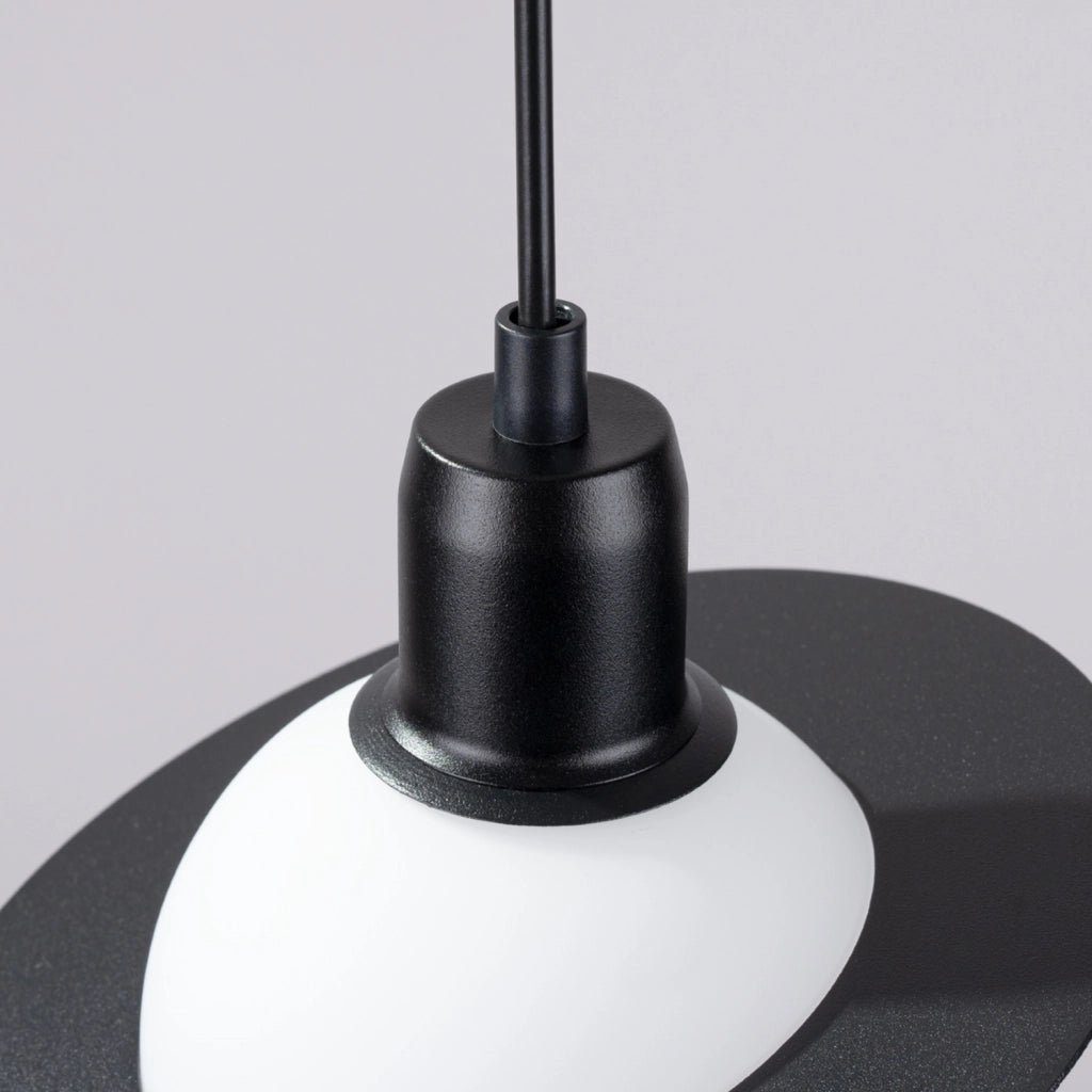Lampada a sospensione sfera nera TITANO G9 8W Pure Lume