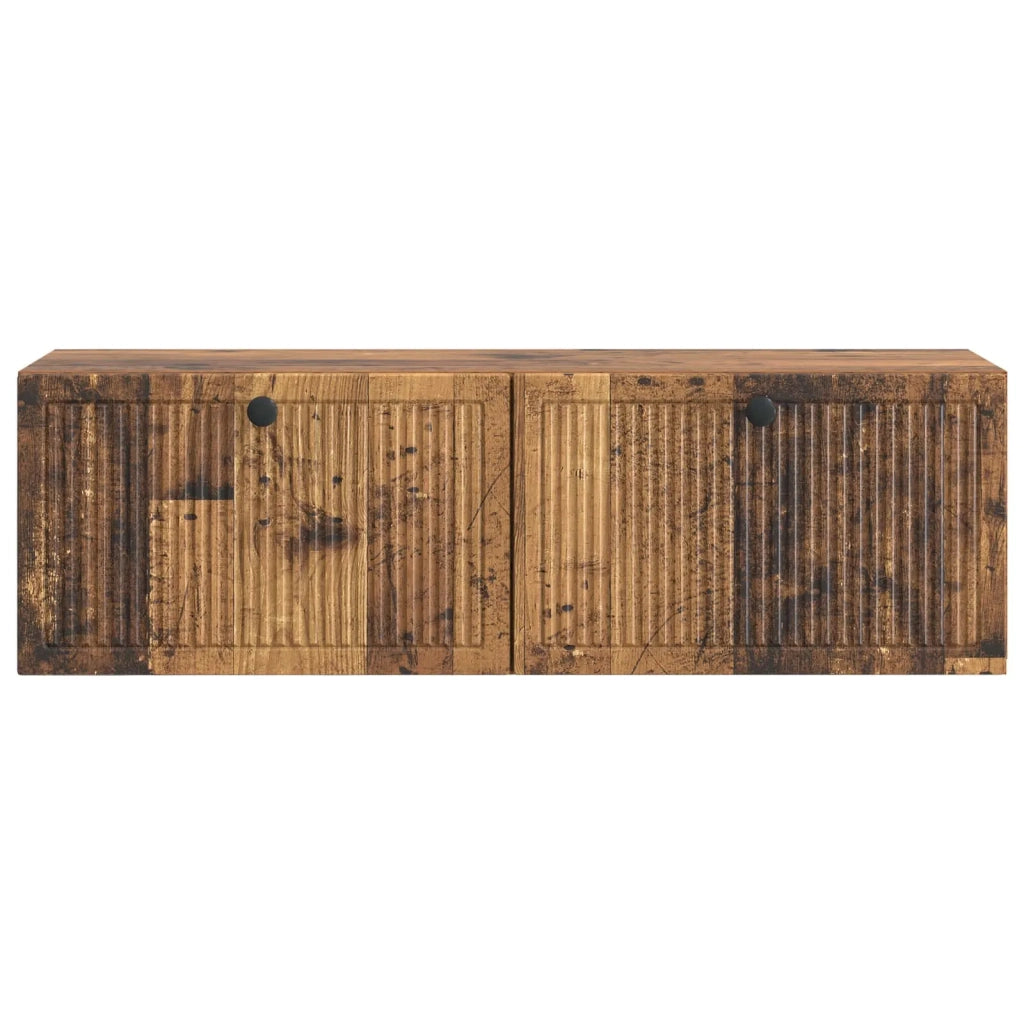 Mobile Porta TV da Muro Legno antico 98 x 31 x 30 cm