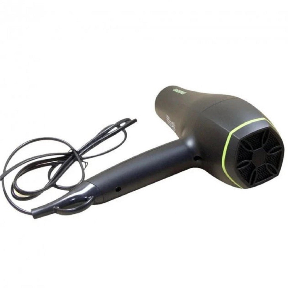 Trade Shop - Asciugacapelli Professionale Motore Cc 2200w Salone Ugello Concentratore Gm-130 -
