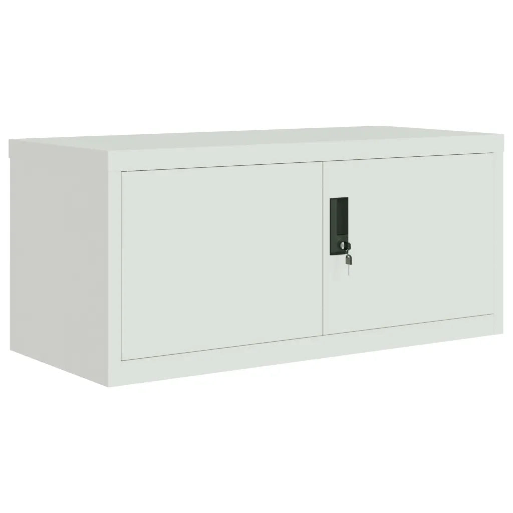 Armadio Classificatore Grigio Chiaro 90x40x145 cm in Acciaiocod mxl 125471
