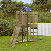 Set da Gioco da Esterno in Legno di Pino Impregnato