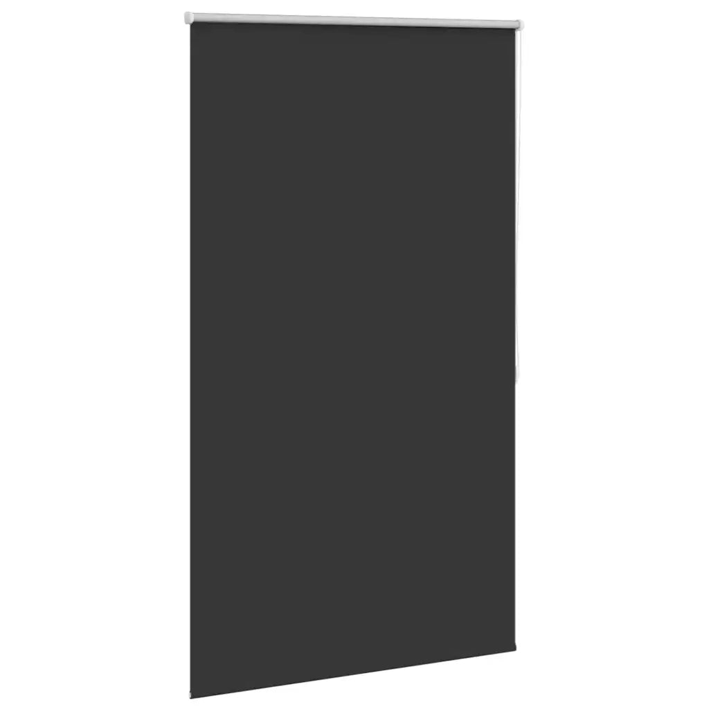 Tenda a rullo oscurante 124,4x175 cm Tessuto Larghezza 120 cm nero 240130