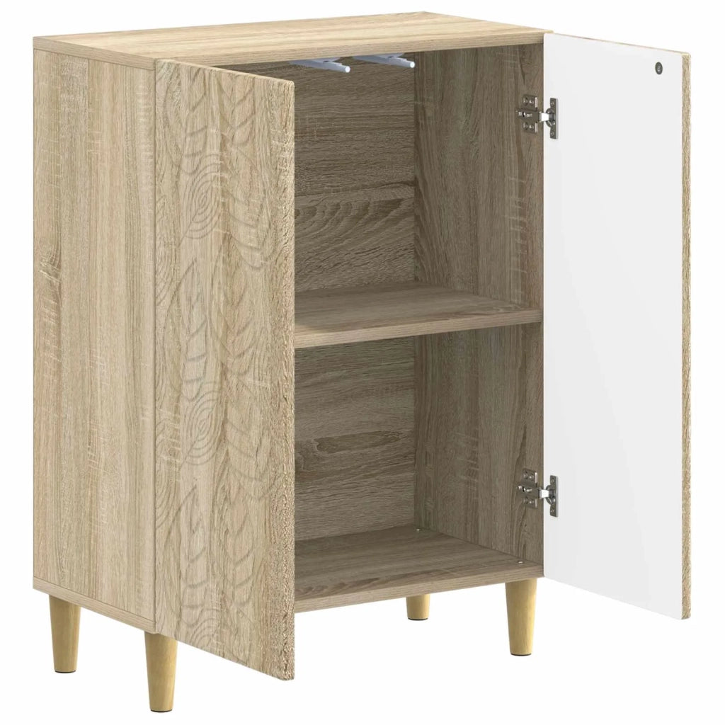 Mobiletto da Bagno DELFT Rovere Sonoma 59,5 x 31 x 80 cm 897057