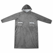 Felpa coperta Grigio scuro L Pile e Flanella CFW2577357