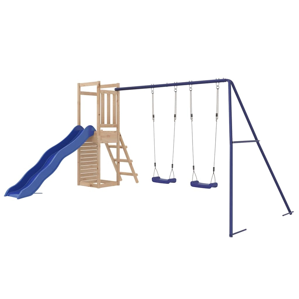 Set da Gioco da Esterno in Legno Massello di Pinocod mxl 126598