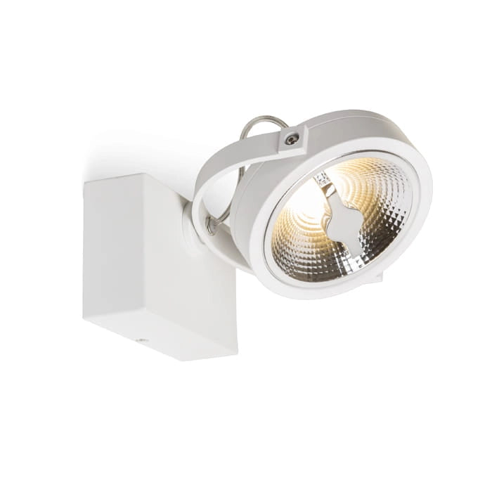 Faretto da soffitto 1xGU10 35W bianco alluminio Milagro ML5703