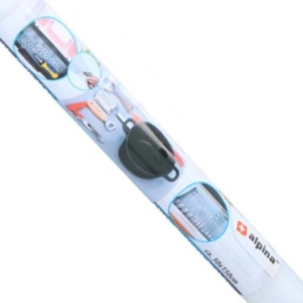 Tappeto Cucina Grande Modello 50x150cm Antiscivolo Ultra Resistente Bianco Alpina