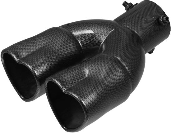 Sistema di scarico a forma di cuore - 6,3 cm di diametro esterno - 6,7x5,9 cm di misura di scarico - Materiale metallo/carbonio - Facile da installare - Duraturo e resistente alla ruggine - Punto di scarico