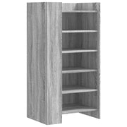 Scarpiera | Mobile per scarpe Grigio Sonoma 52x37,5x100 cm in Legno Multistrato
