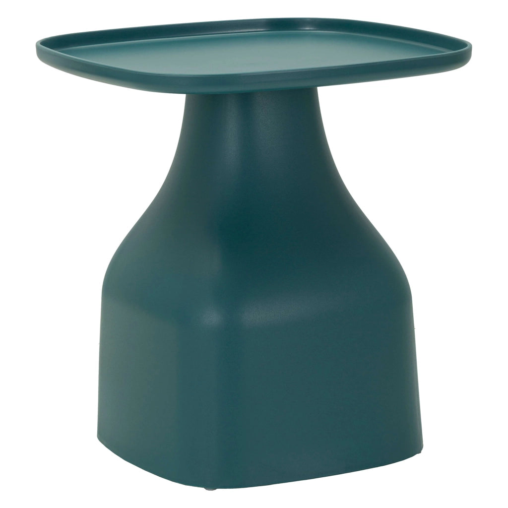 Batoti, Tavolino da Salotto Adatto per Indoor/outdoor, 48x48x50h cm blu