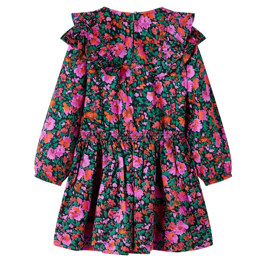 Abito da Bambina a Maniche Lunghe Fucsia 92 CFW3858471