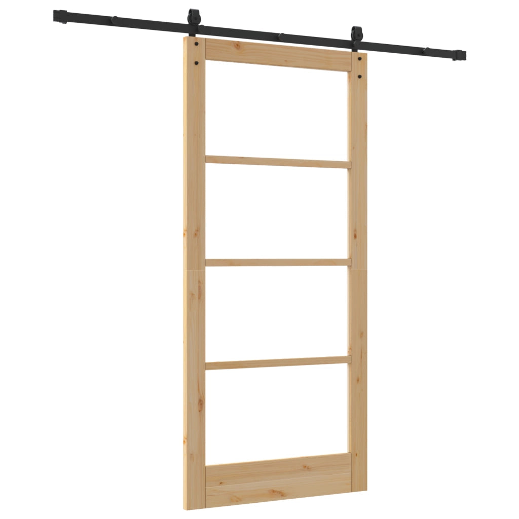 Porta Scorrevole con Set di Ferramenta 'ORKDAL'93x202 cm