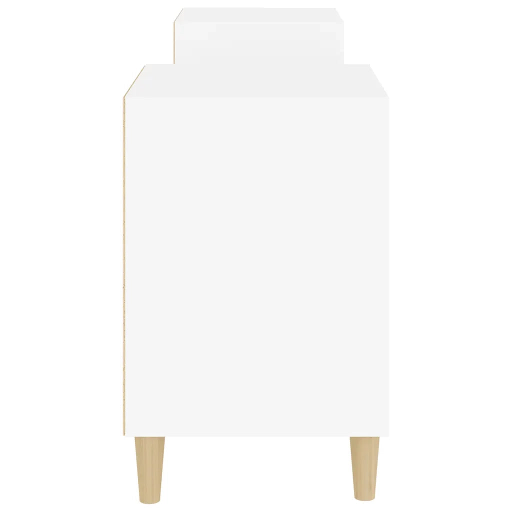 Mobile Porta TV Bianco 160x35x55 cm in Legno Multistrato 821188