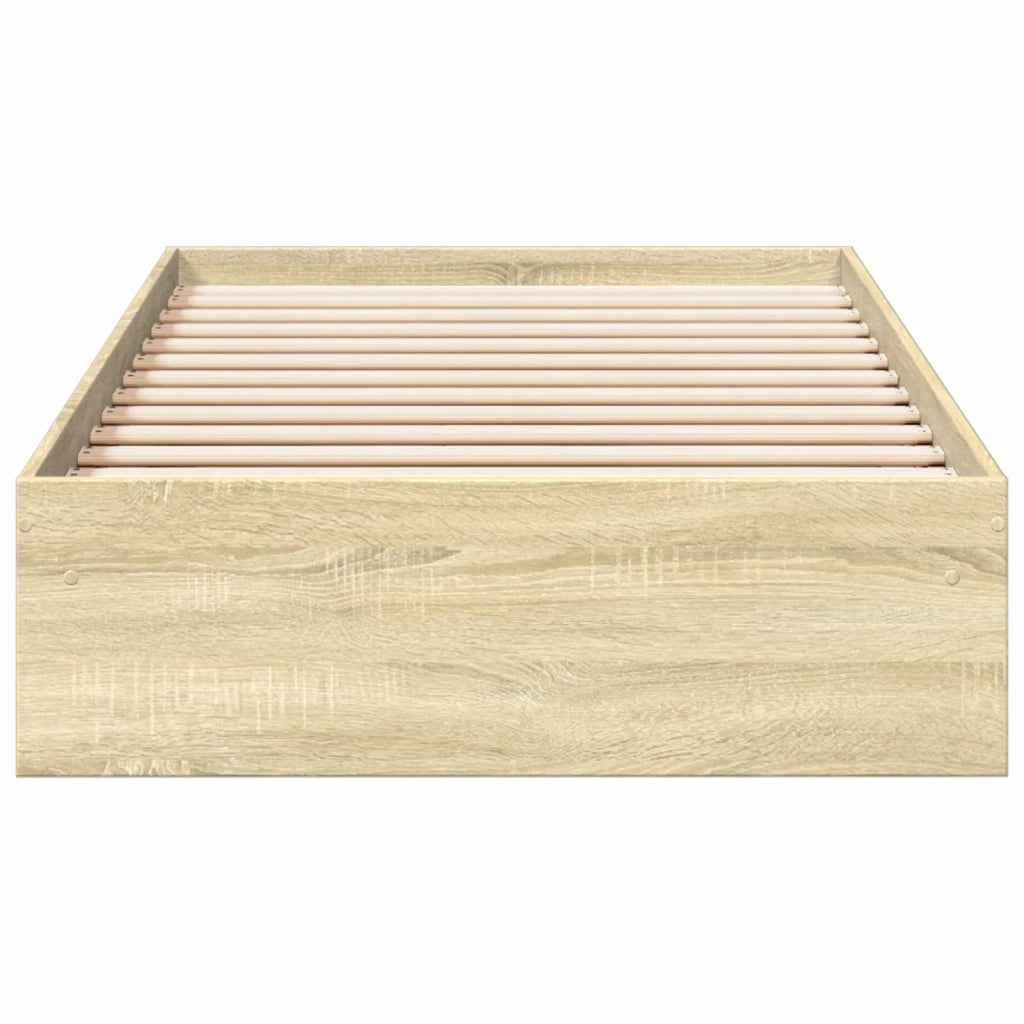 Telaio del letto con storage Rovere Sonoma 80 x 200 cm 3429590