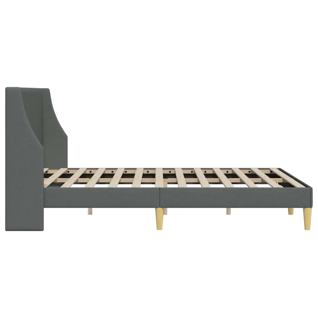 Struttura del letto con testiera piastre di collegamento