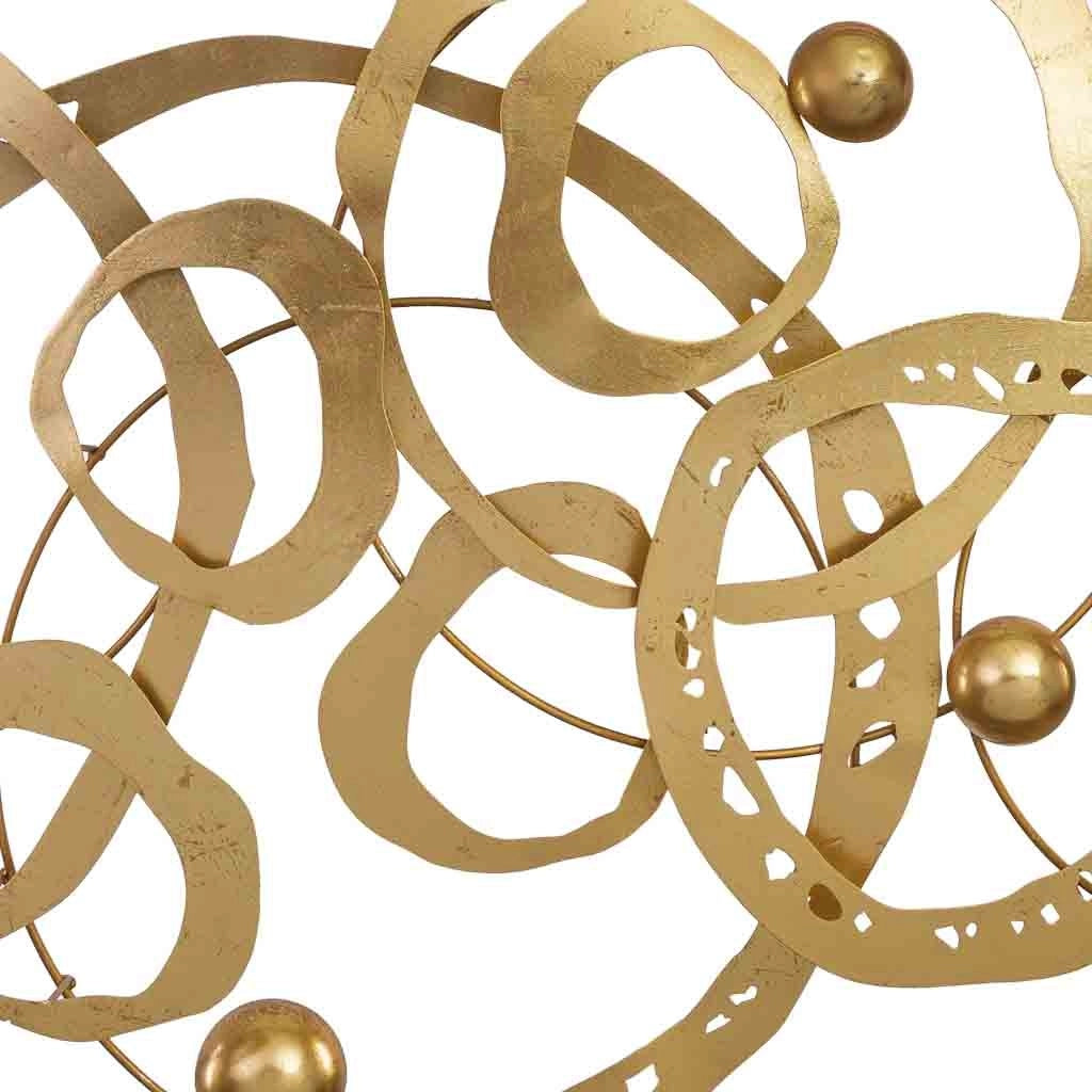 Carta da parati decorativa in metallo 134,6x67,9x6,4