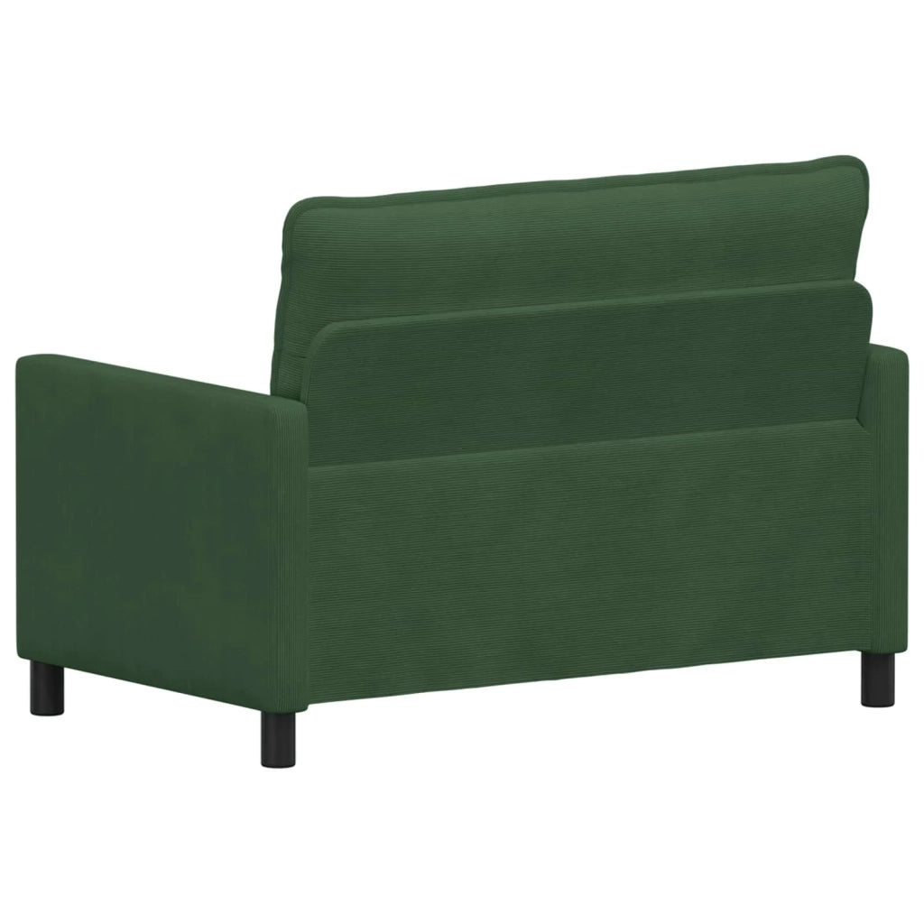 Divano Verde Giungla 126 x 81 x 87,5 cm Tessuto