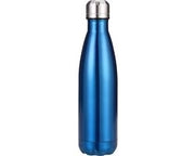 Fles di acqua in acciaio inossidabile isolato - 500/750 ml, fles di acqua in acciaio inossidabile a doppia parete 

Flessi di acqua riciclabili senza BPA per bambini e adulti, sport, palestra, scuola - blu - 750ML