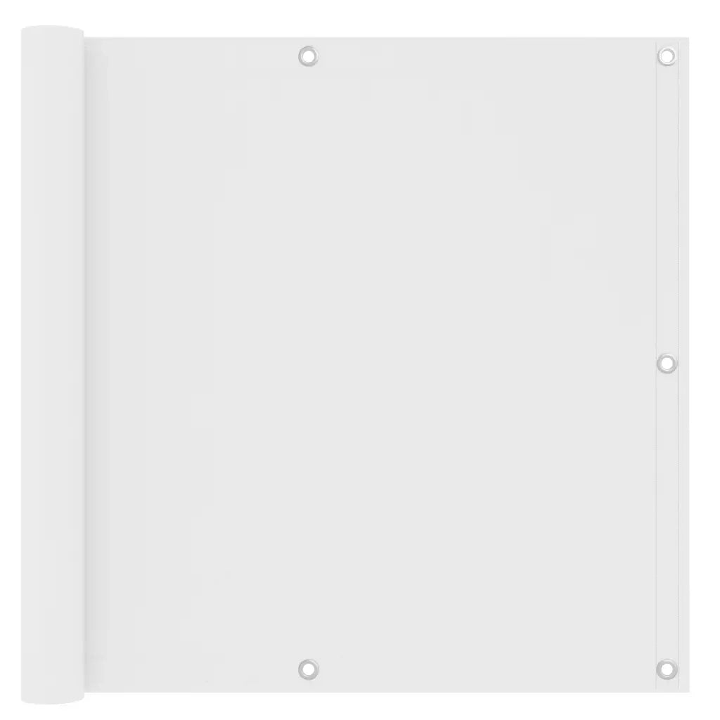 Paravento da Balcone Bianco 90x600 cm in Tessuto Oxford cod mxl 14962