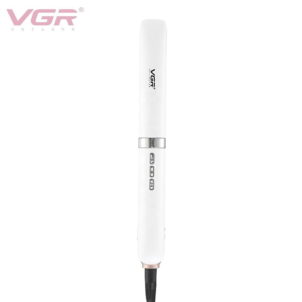 Trade Shop - Piastra Per Capelli Professionale Sottile Da 23 Mm In Ceramica Display Led V-522 -