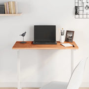 Piano Tavolo 80x40x1,5cm Rettangolare Legno Massello Faggio