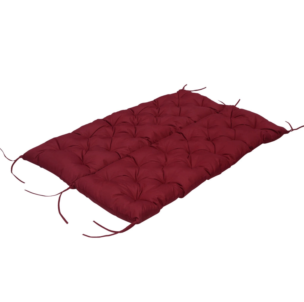 Cuscino per panca rosso 150 x 98 x 8 cm