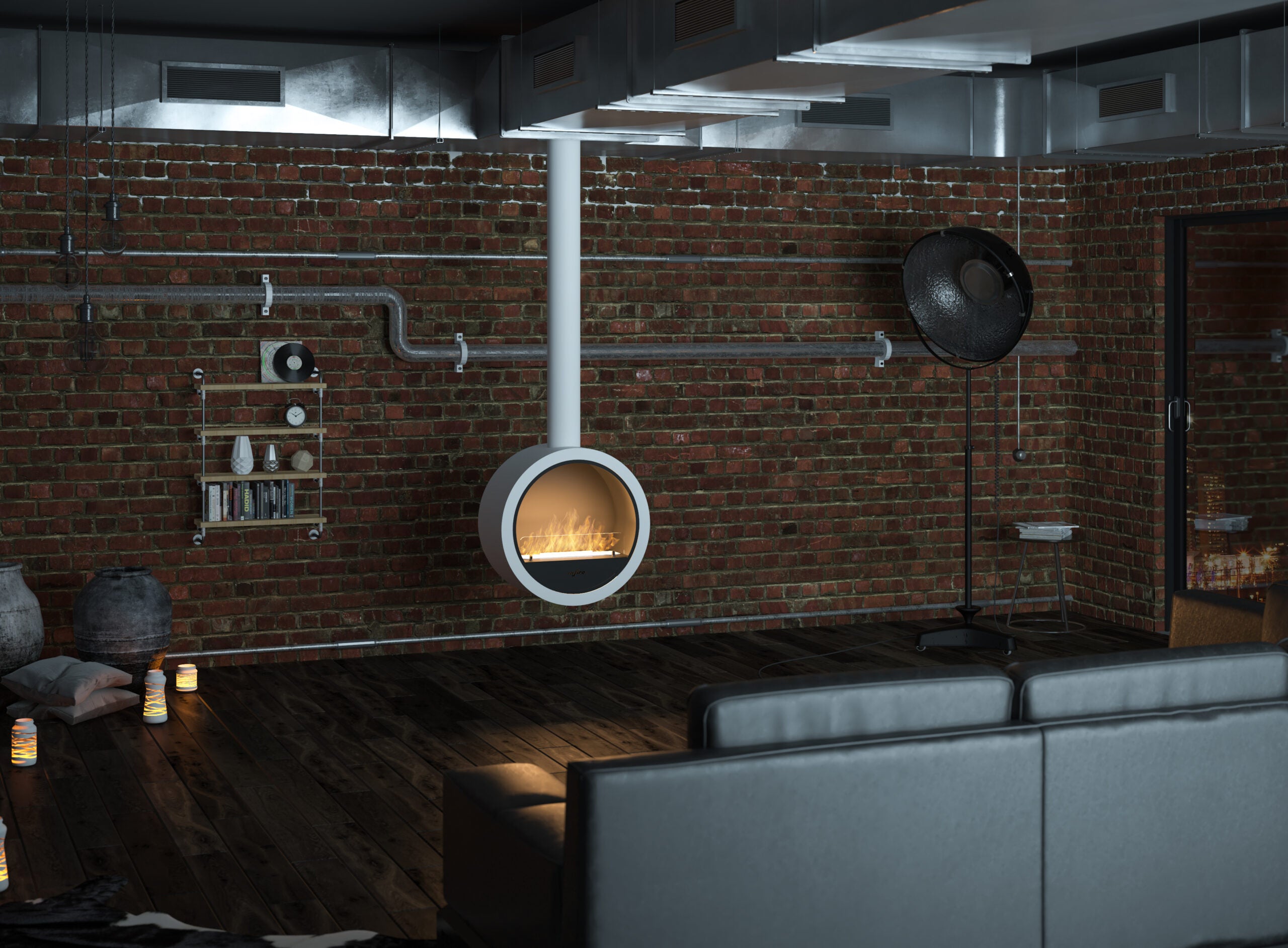 Biocamino Incyrcle - Bianco