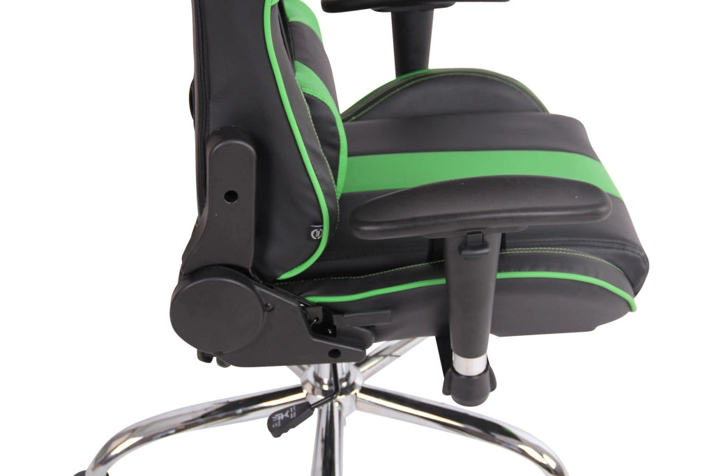 Sedia Ufficio Massaggiante Limit XM In Similpelle Nero/verde