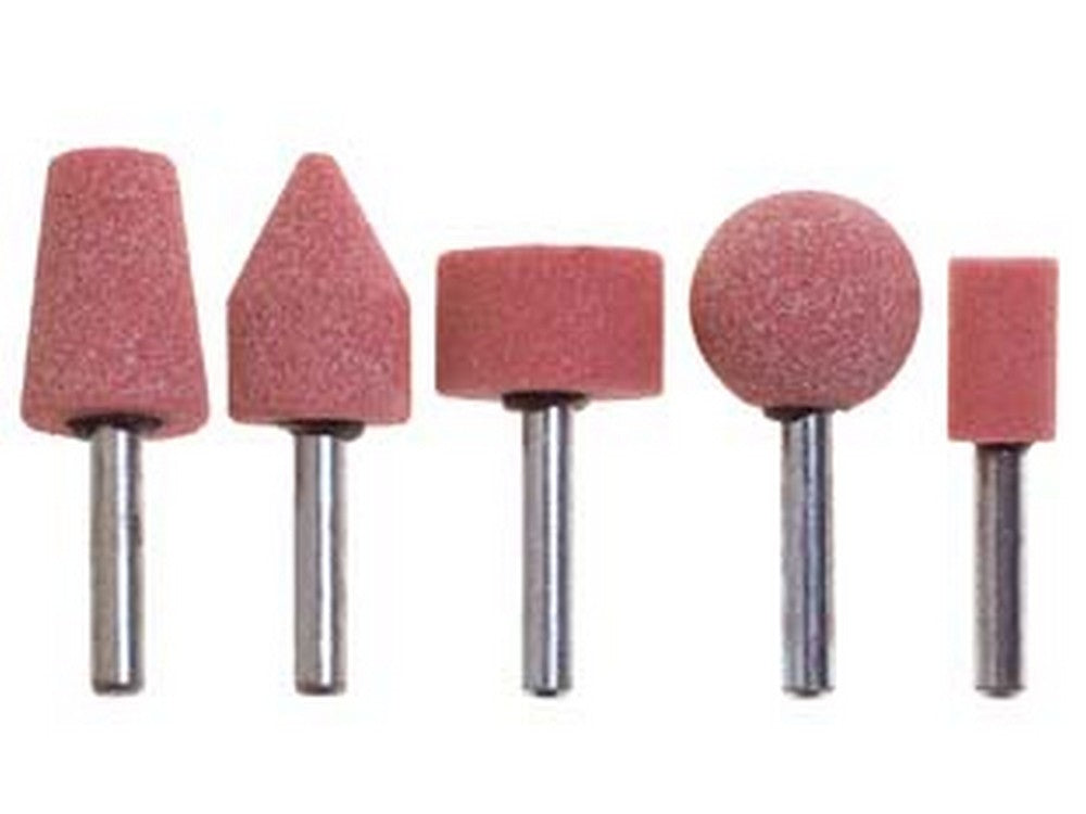 2blister molette abrasive in ceramica in set da pz.5 assortite, codolo mm.3 pg 398.00 cod:ferx.fer17510