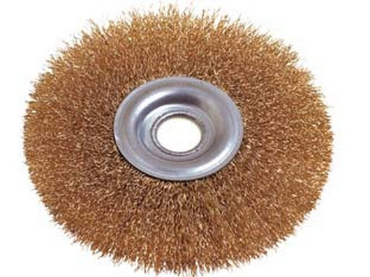 5blister spazzola a disco circolare con foro - ? mm.100 foro mm.13 pg 486.00 cod:ferx.fer17244