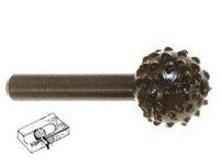 5blister fresa-raspa sferica rotativa per legno - codolo mm.6 per trapano pg 434.00 cod:ferx.fer17664