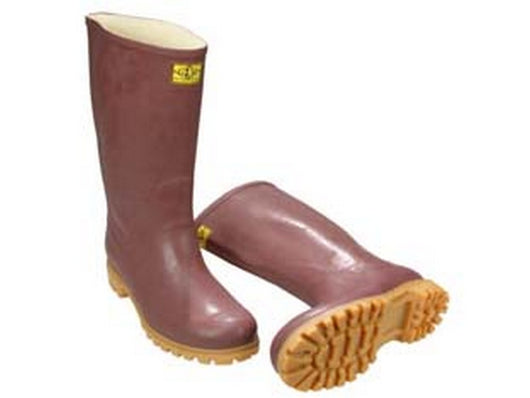 stivali in gomma a ginocchio carrarmato marrone - n°43 cod:ferx.fer100618