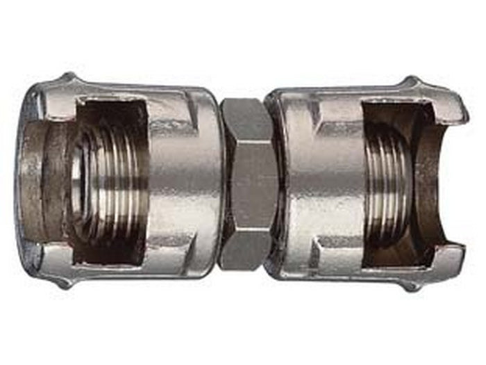 raccordo di giunzione con due dadi fresati - attacco due dadi 1/4"m art.12/ cod:ferx.fer54096