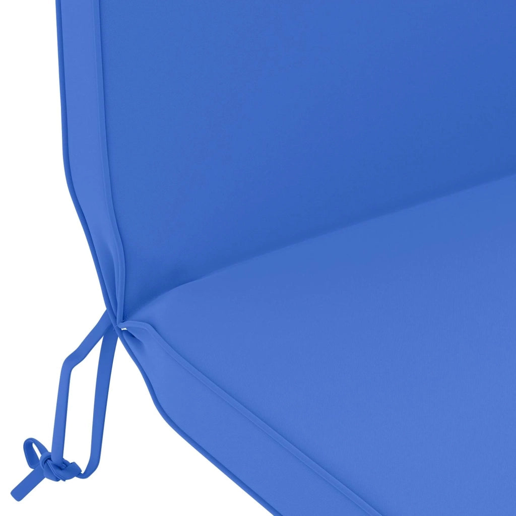 Cuscino per Lounger Sole 100% Poliestere Blu Reale 948168