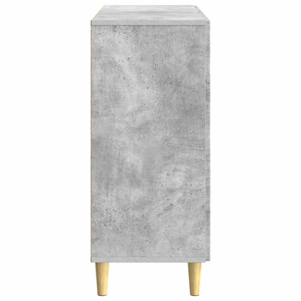 Credenza Grigio Cemento 89 x 34,5 x 80 cm Legno ingegnerizzato 895108