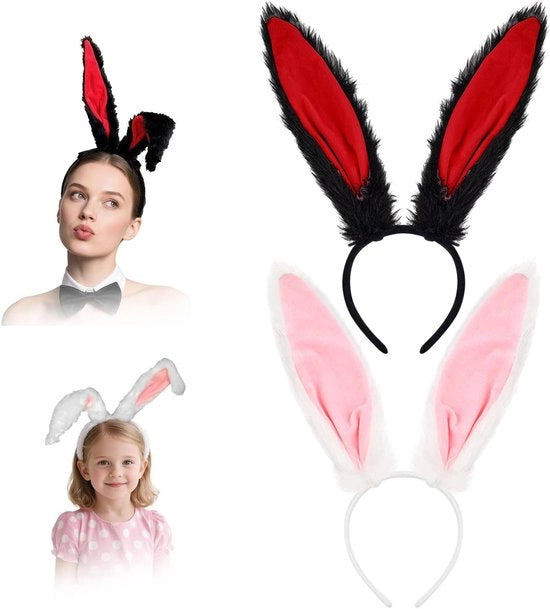 Cintura con Orecchie di Coniglio per Donne - Accessori per Costume di Carnevale e Festa