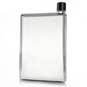 Bottiglia di acqua portatile A5 420ml - Imbevibile e riciclabile - Formato libro - Ideale per viaggi, fitness e bicicletta - Materiale BPA libero - Ottimo regalo
