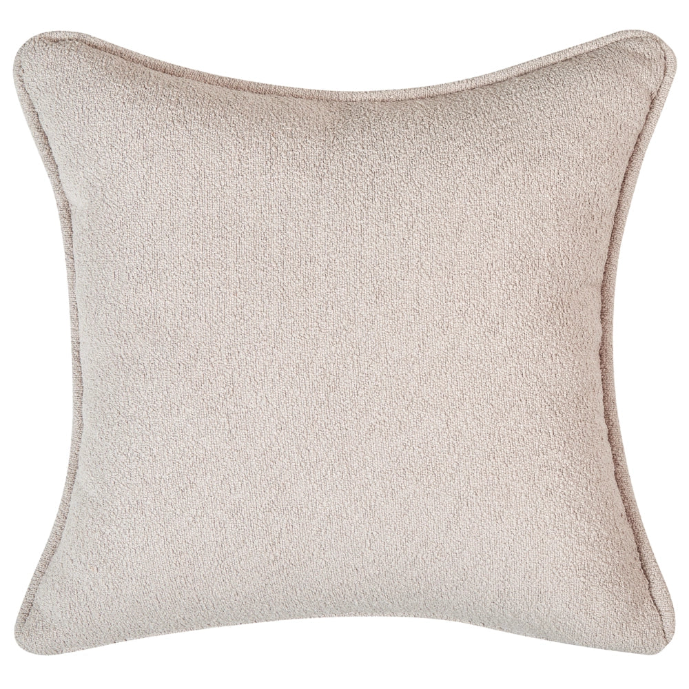 Chaise longue Sinistra in poliestere beige chiaro con cuscino e gambe metallo da salotto