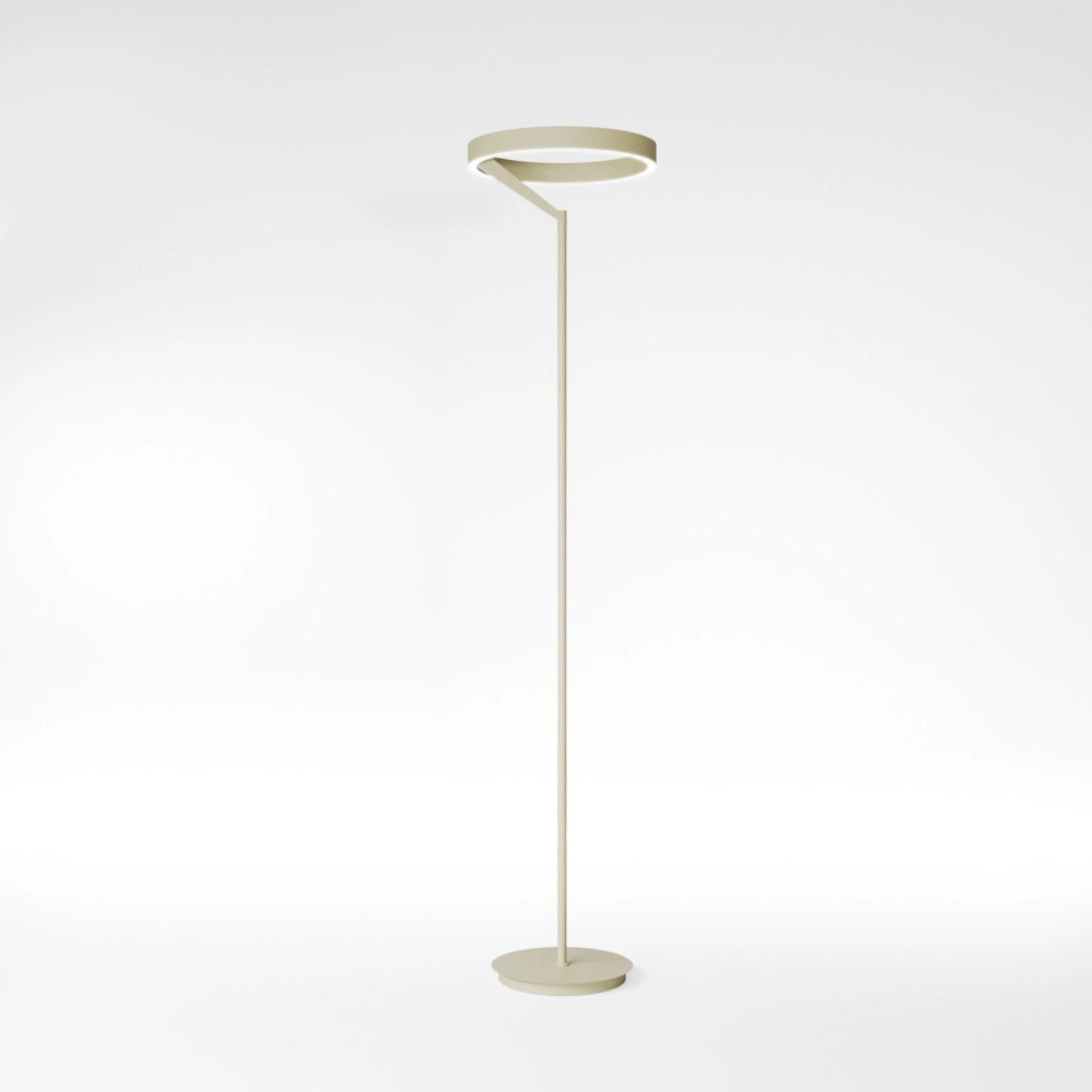 Lampada da Terra CRISEIDE PT LED 40W 2000lm 3000K dimmerabile a pedale in alluminio Verde salvia - Gealuce
