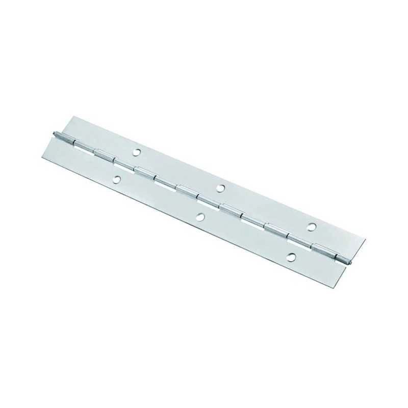 Cerniere acciaio a Metraggio inox Metri 2 Mm. 32X0,7