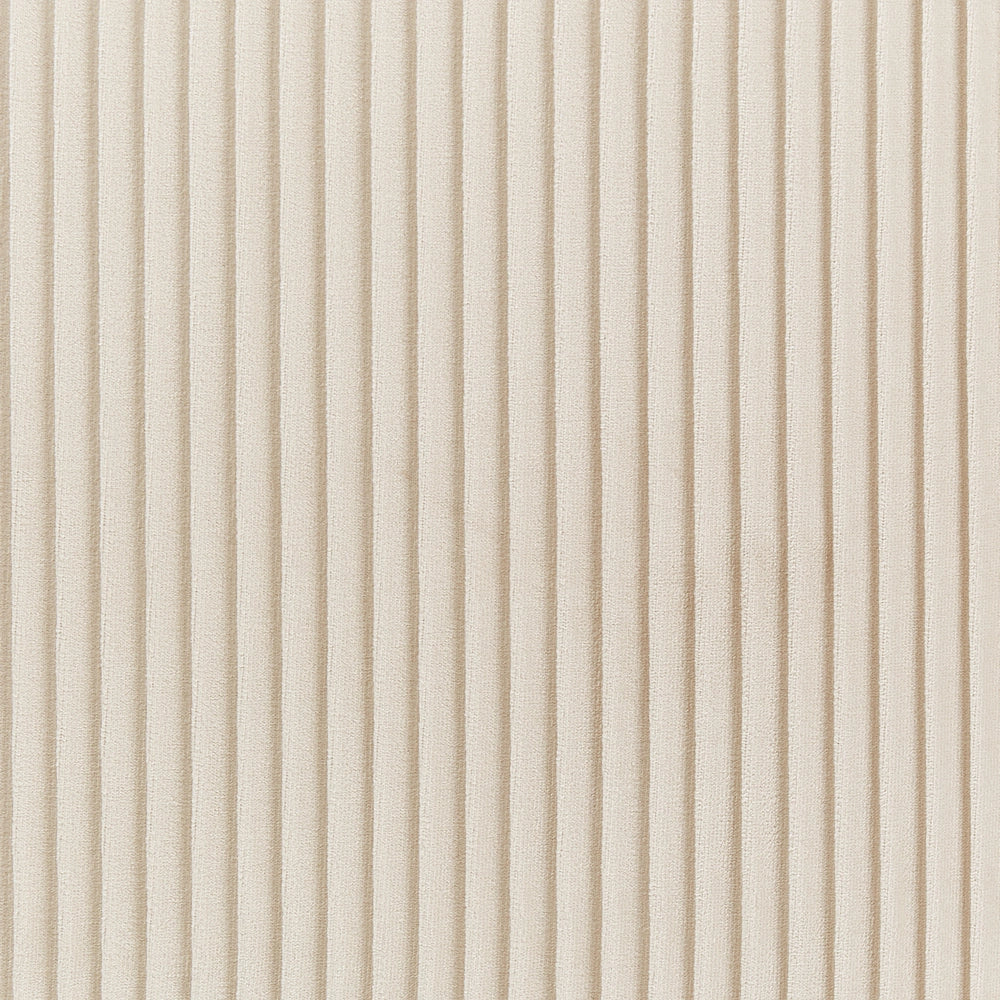 Pouf beige chiaro in velluto Glamour Poggiapiedi Soggiorno Camera da letto