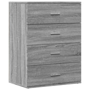 Credenza | Madia | Buffet da pranzo | Armadio da pranzo Grigio Sonoma 60x39x80 cm in Legno Multistrato