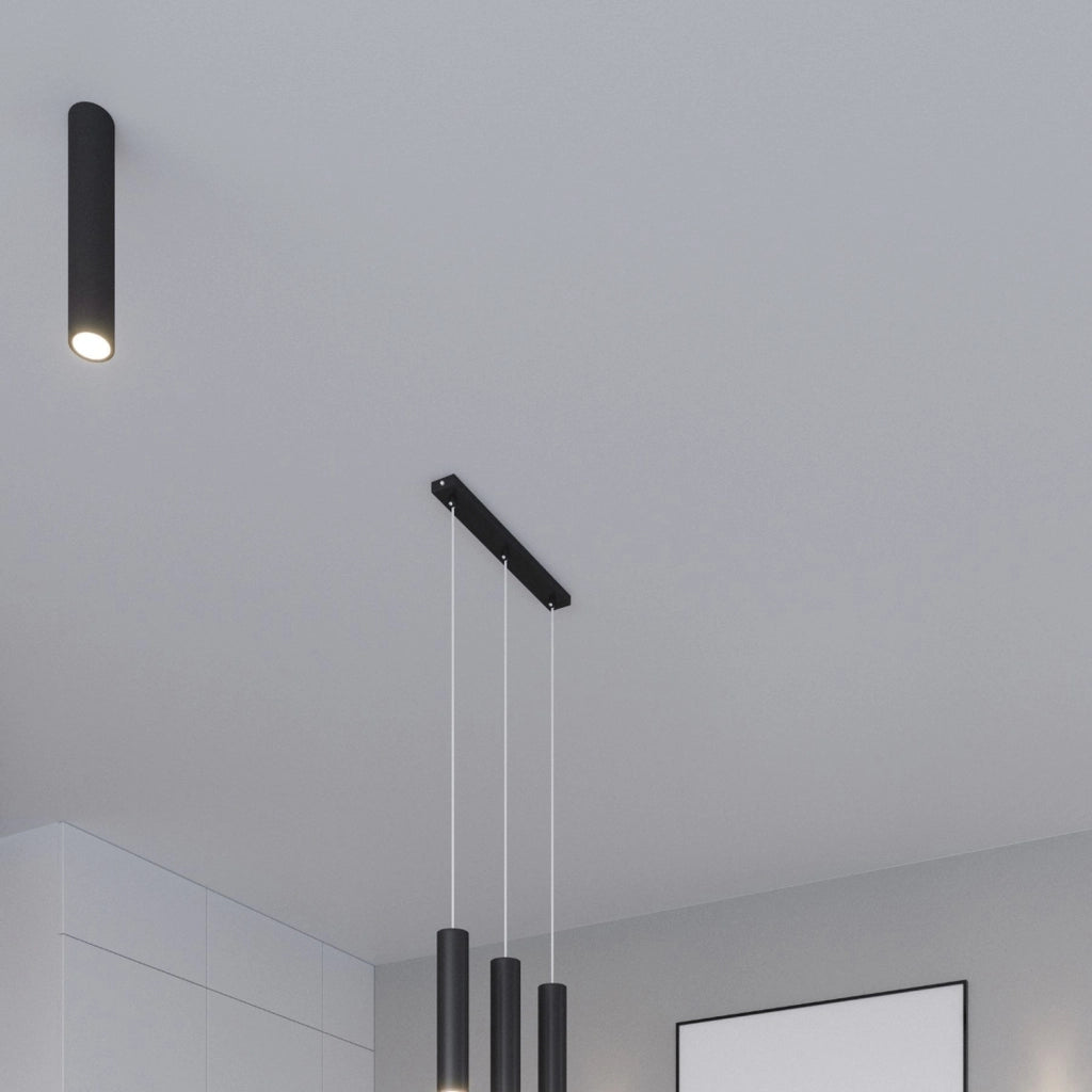 Applique MODENO 2 luci nera metallo GU10 Pure Lume PU.0330