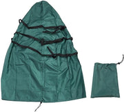 Borsa Stivata per Albero di Natale - Impermeabile e Stoffa - Borsa di Stoccaggio Pesante - Design in Piedi - Cinturino/Tacchino - Spazio di Stoccaggio Ampio (45 x 94 pollici) - Copertura per Albero di Natale