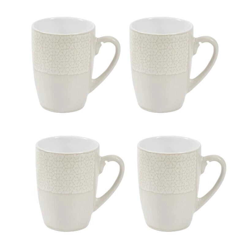 MAURY'S SET 4 TAZZE MUG DA 350CC IN COLORAZIONE ASSORTITO