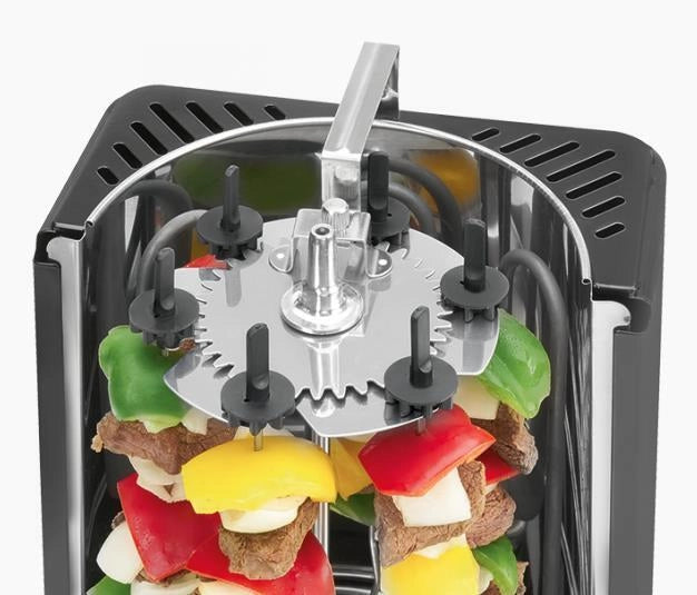 Clatronic DVG 3686 Grill Elettrico Nero 1400 W