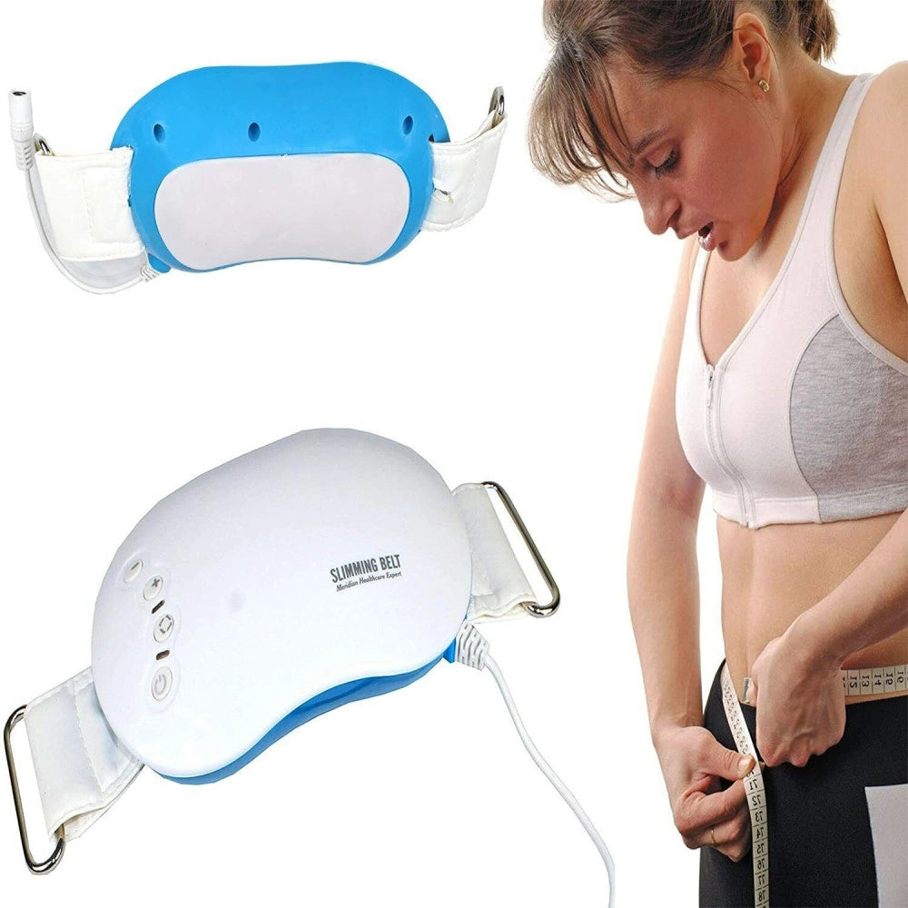 Trade Shop - Fascia Vibrante Slimmin Belt Vibra Cintura Massaggio Pancia Glutei Cosce Fianchi -