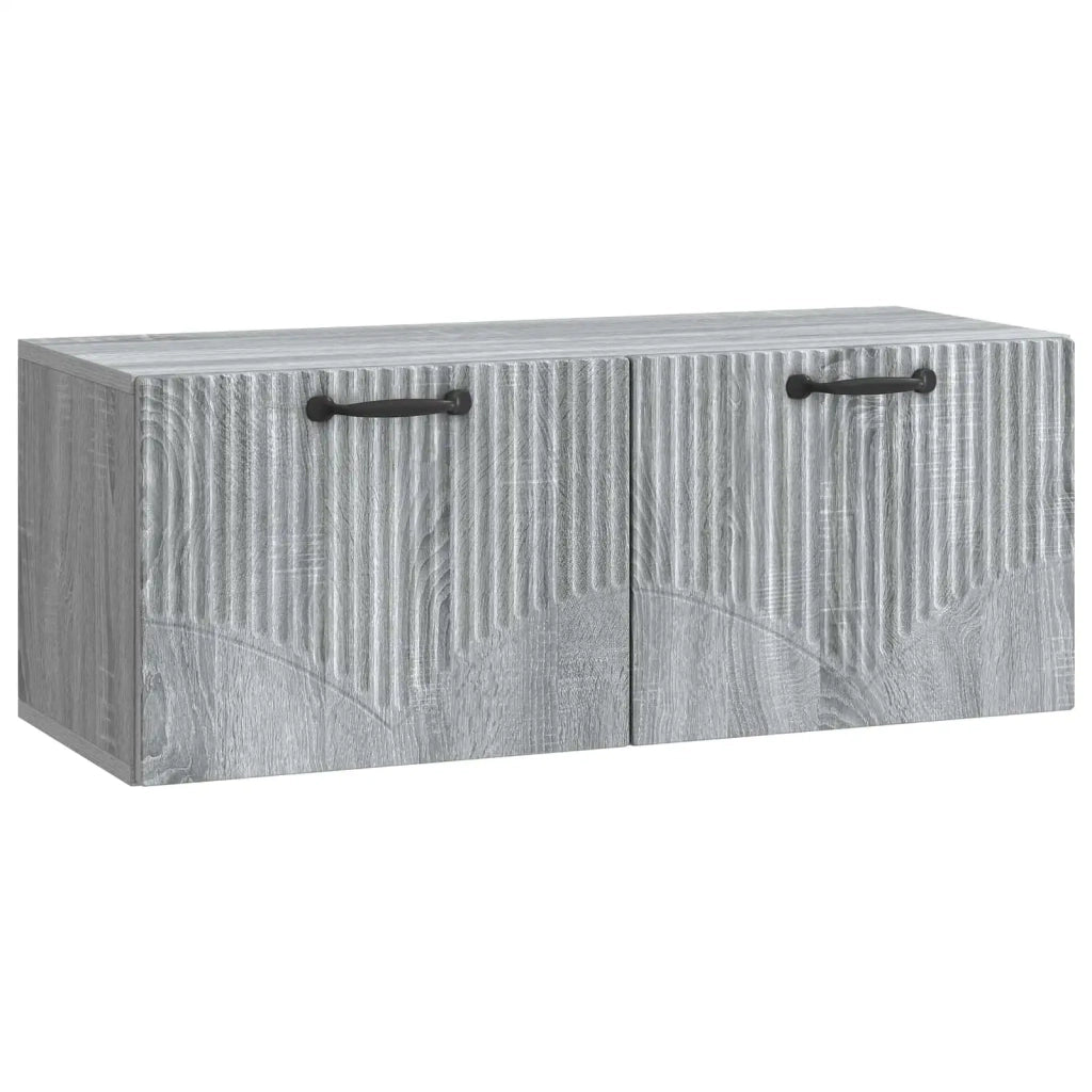 Mobile Porta TV da Muro Grigio Sonoma 78,5 x 31 x 30 cm